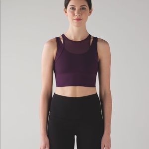 Lululemon double tap bra size 8